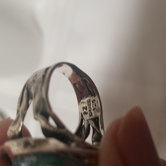 GREAT BUY💥ROMAN GLASS 4-PC. SUITE,  925 SS EUC J#41 - Picture 8 of 13